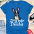 Life is better with a frenchie - V6 - Elegant Graphic T-Shirt